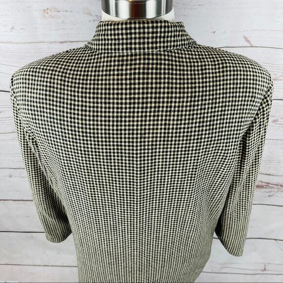 Sag Harbor Woman plaid blazer two button - Picture 11 of 11